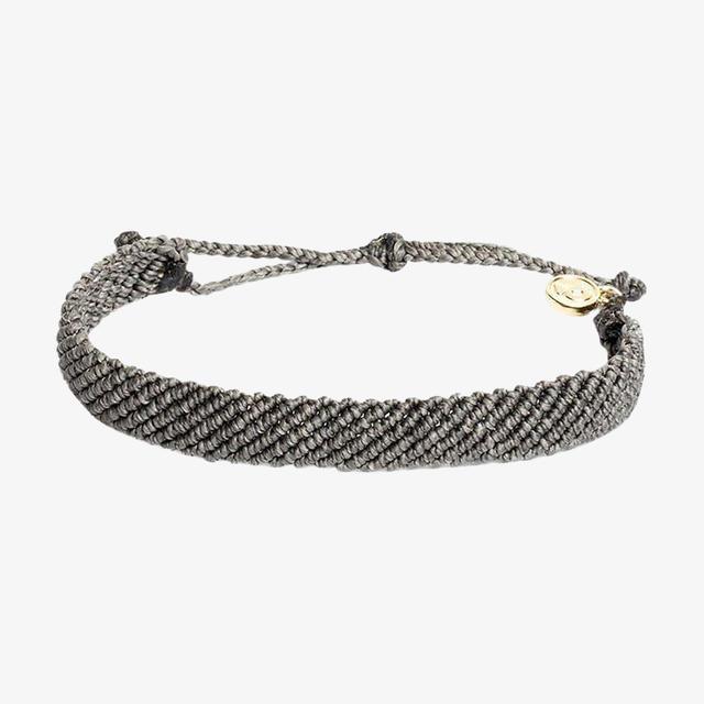 Flat Wide Woven Bracelet Male Product Image