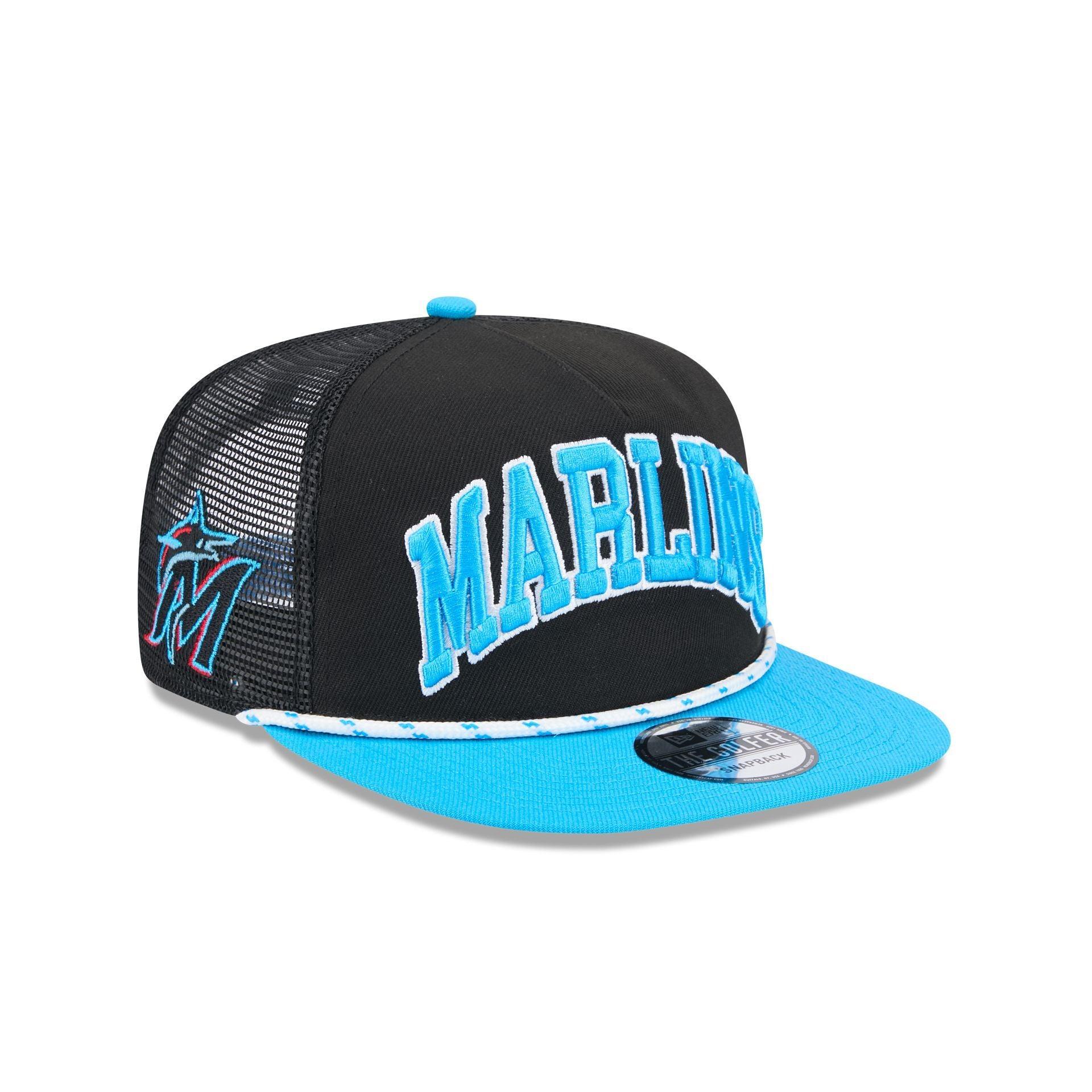 Miami Marlins Throwback Golfer Hat Male Product Image