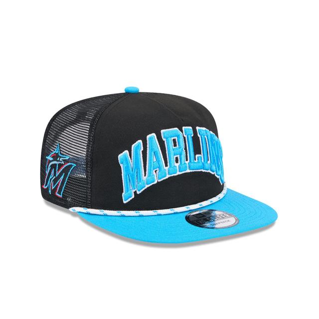 Miami Marlins Throwback Golfer Hat Male Product Image