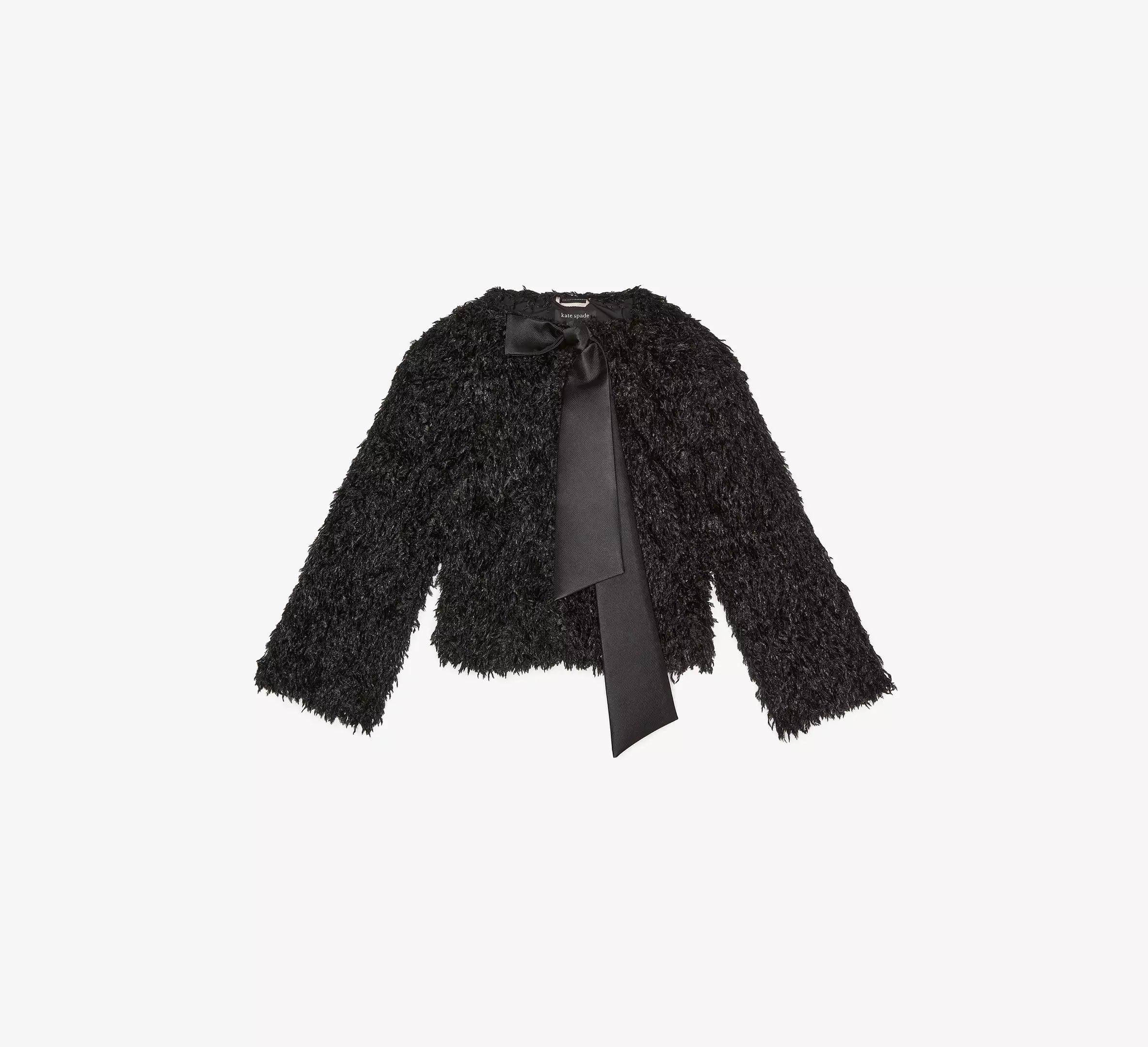 Faux Feather Bow Jacket product image