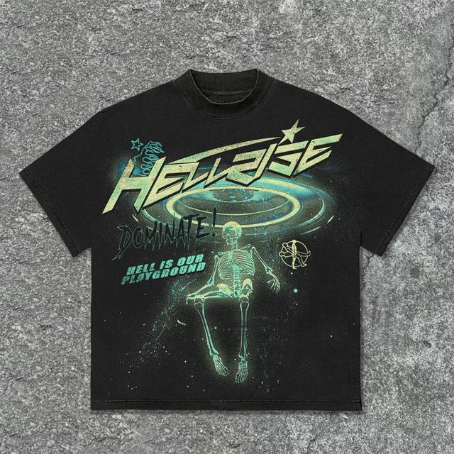 Hellstar Hell Is Our Playground Cotton T-Shirt Product Image