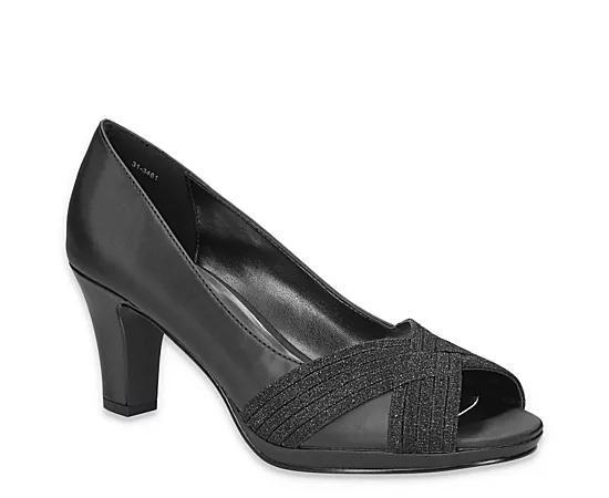 Easy Street Womens Lavish Platform Peep Toe Pumps Product Image