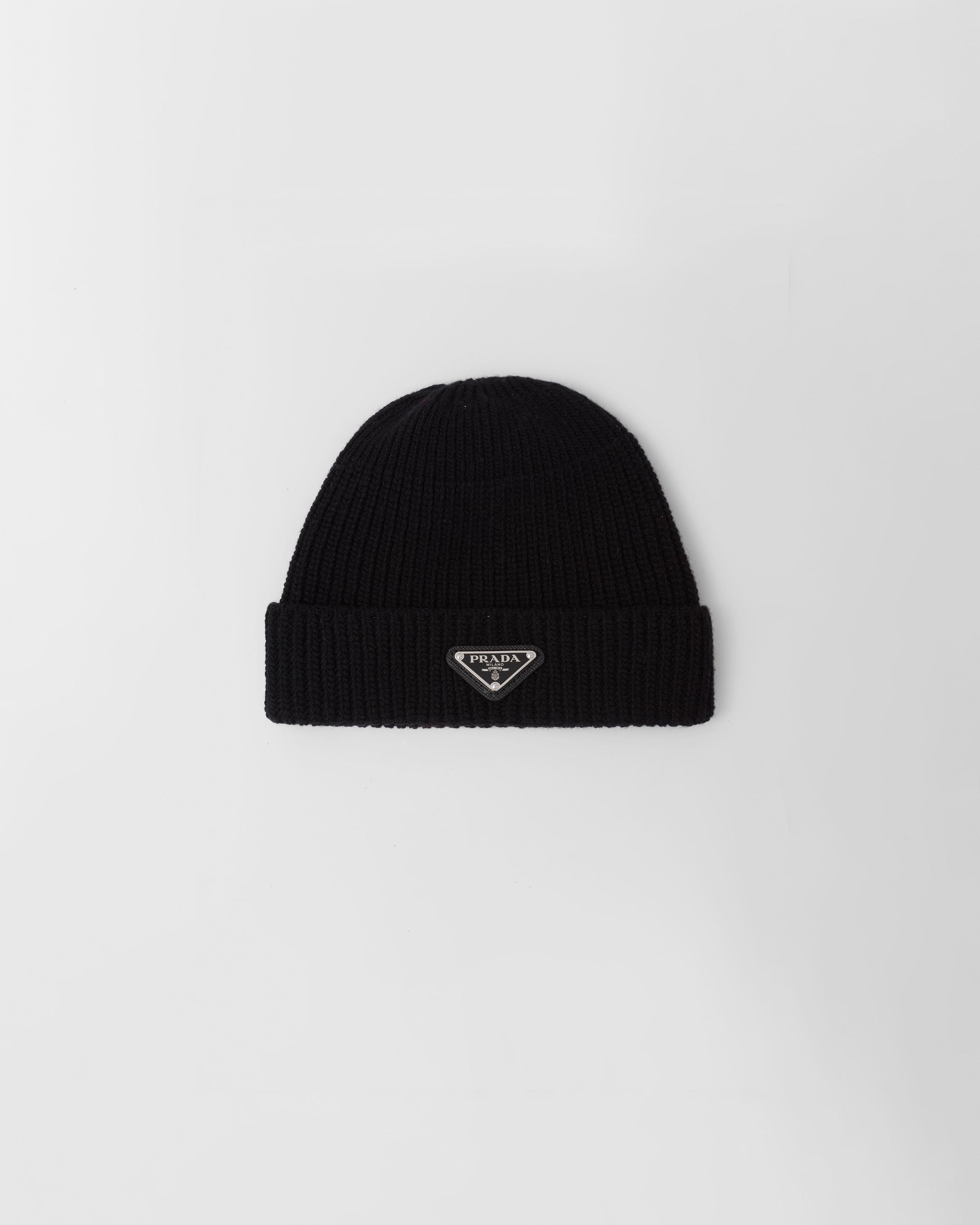 Wool and cashmere beanie Product Image