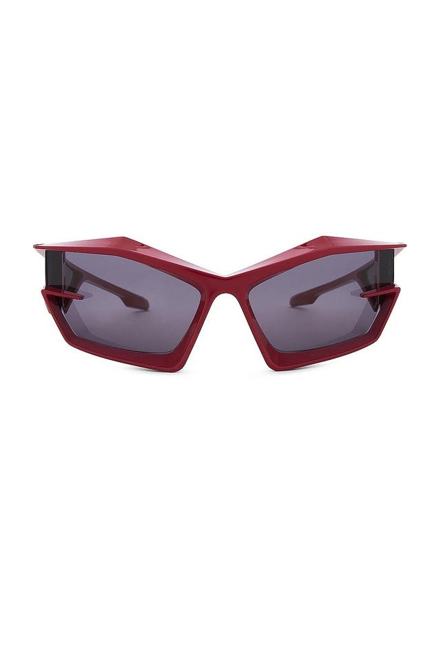 Givenchy Giv Cut Sunglasses in Red Product Image