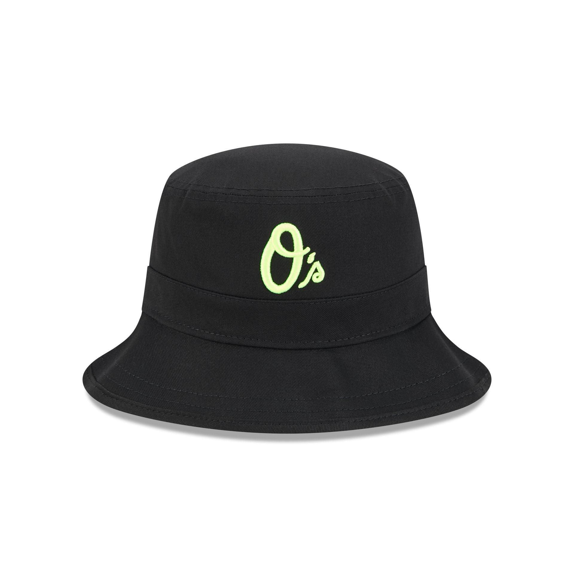 Baltimore Orioles Hi Vis Doodle Bucket Hat Male Product Image