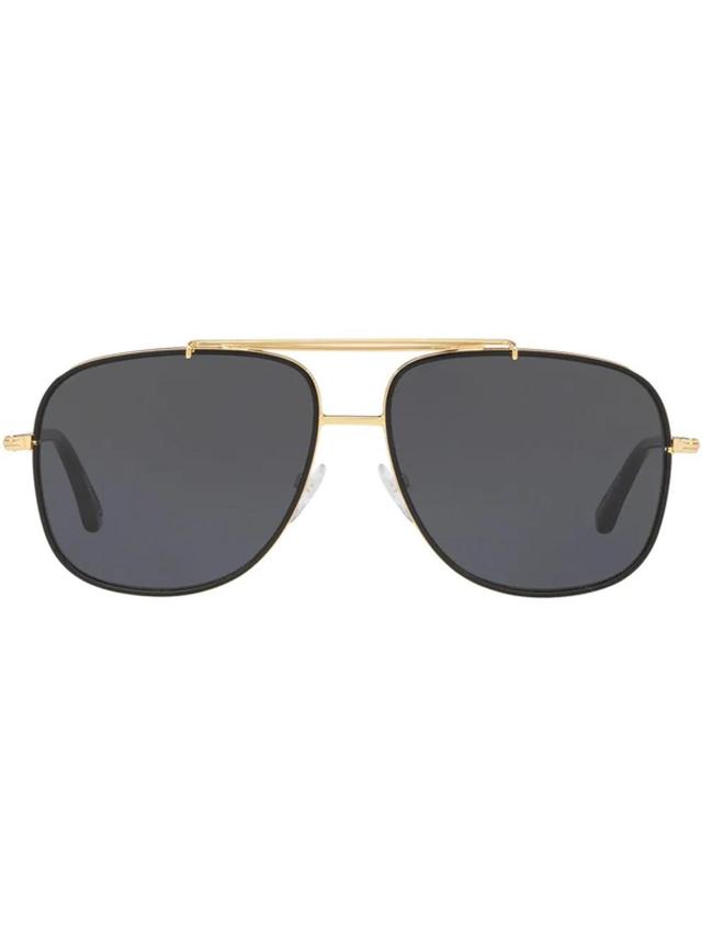 TOM FORD Ft0693 Pilot-frame Sunglasses In Grey Product Image