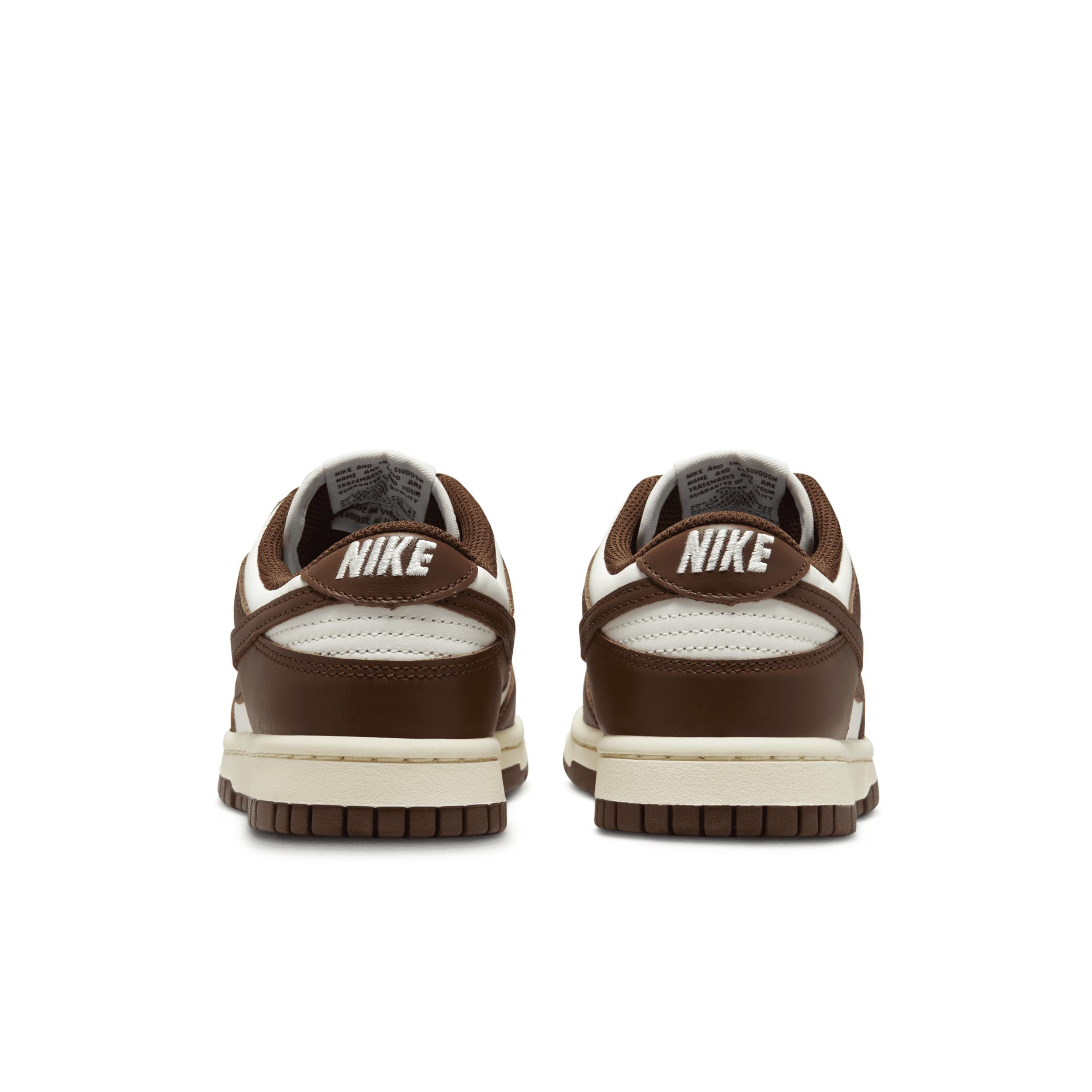 Nike Womens Nike Dunk Low - Womens Shoes White/Black Product Image