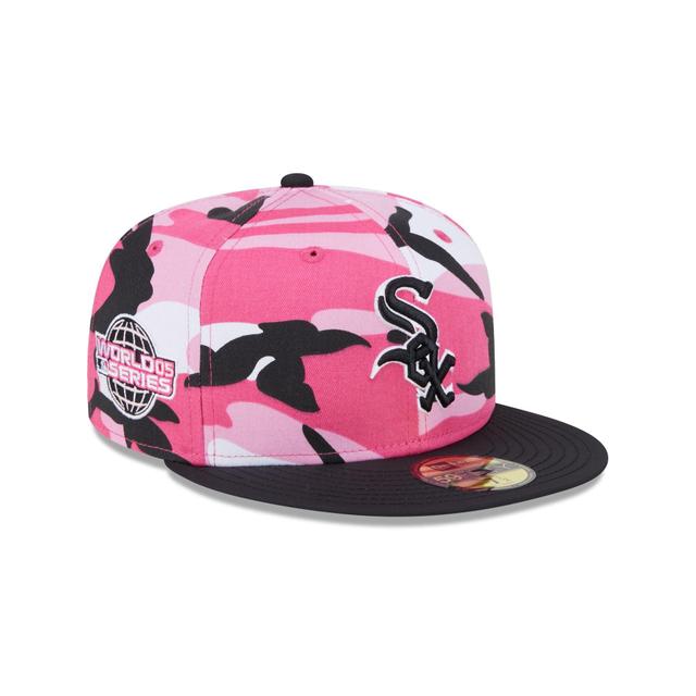 Just Caps Color Camo Chicago White Sox 59FIFTY Fitted Hat Male Product Image