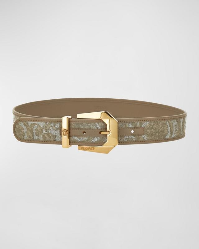 Womens Barocco Jacquard Belt Product Image