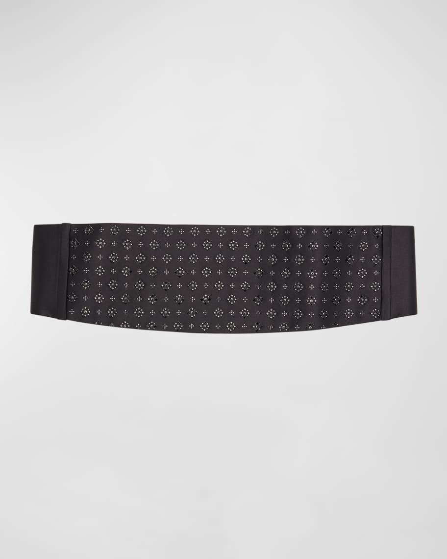 Mens Silk and Rhinestone Cummerbund Product Image