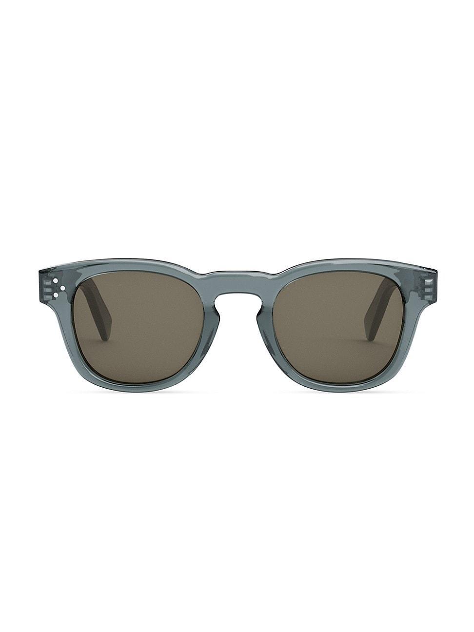 Mens Bold 3 Dots 49MM Sunglasses Product Image