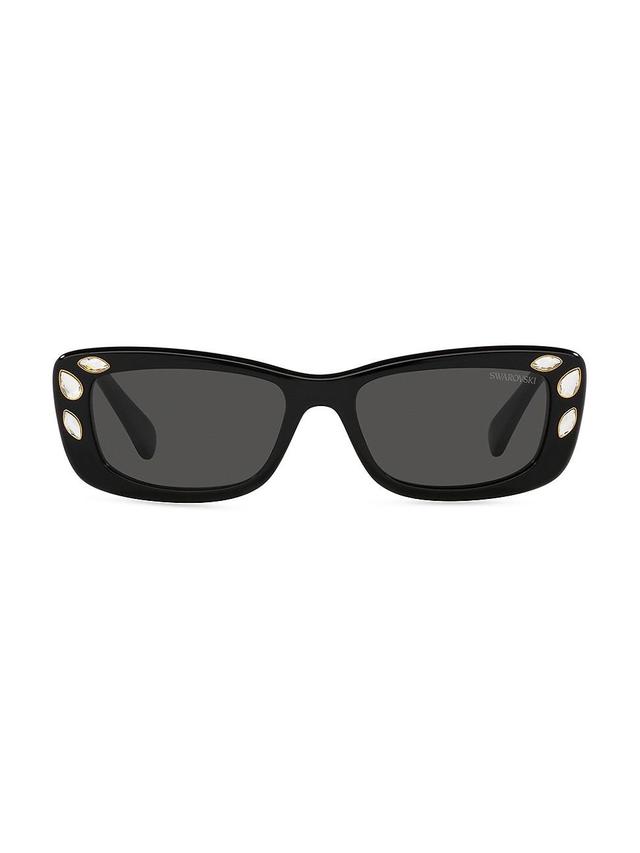 Womens Crystal Pillow Sunglasses Product Image