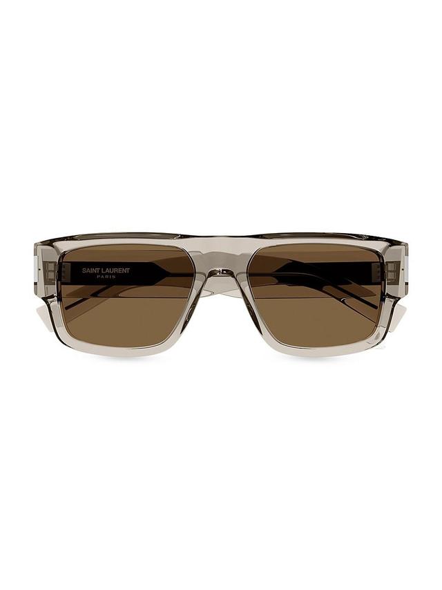 Men's SL 659 Acetate Rectangle Sunglasses Product Image