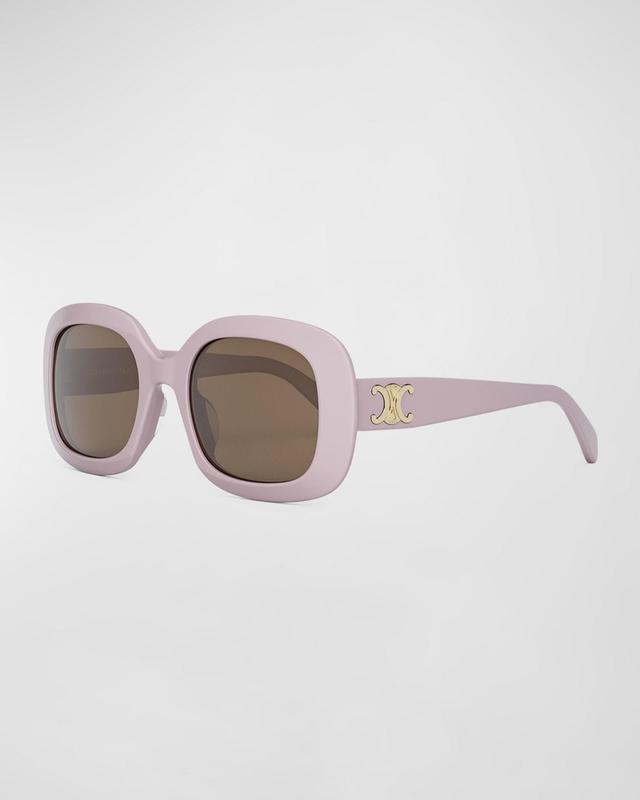 CELINE Triomphe 52mm Square Sunglasses Product Image