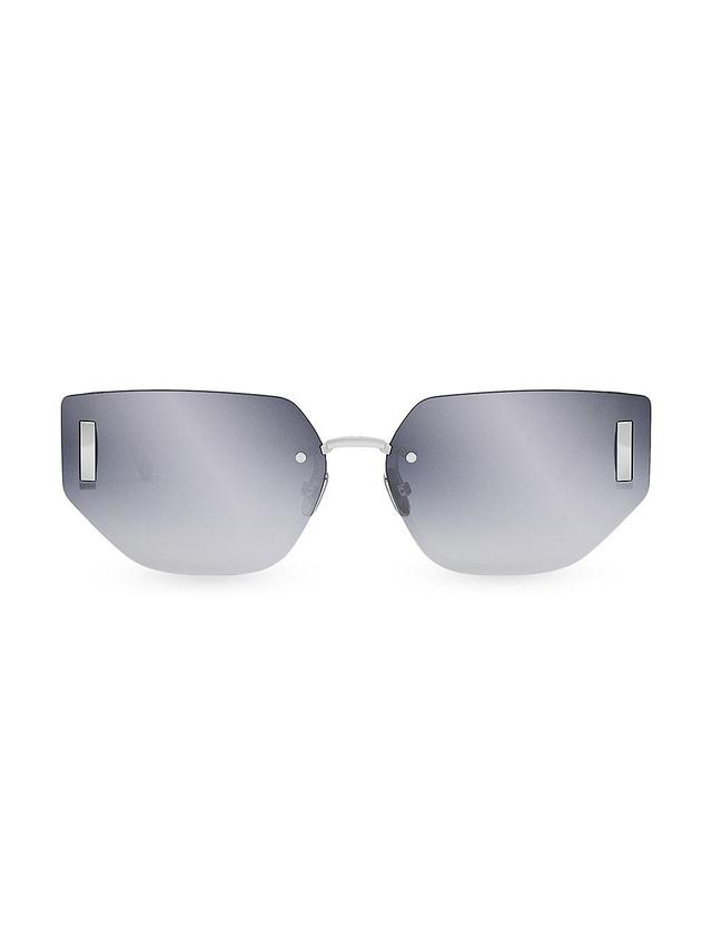 Dior 30Montaigne B3U Mirrored Butterfly Sunglasses, 65mm Product Image