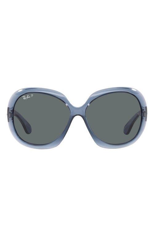 Ray-Ban Transparent 60mm Polarized Butterfly Sunglasses Product Image