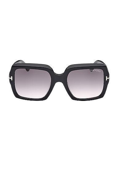 TOM FORD Kaya Sunglasses in Black Product Image