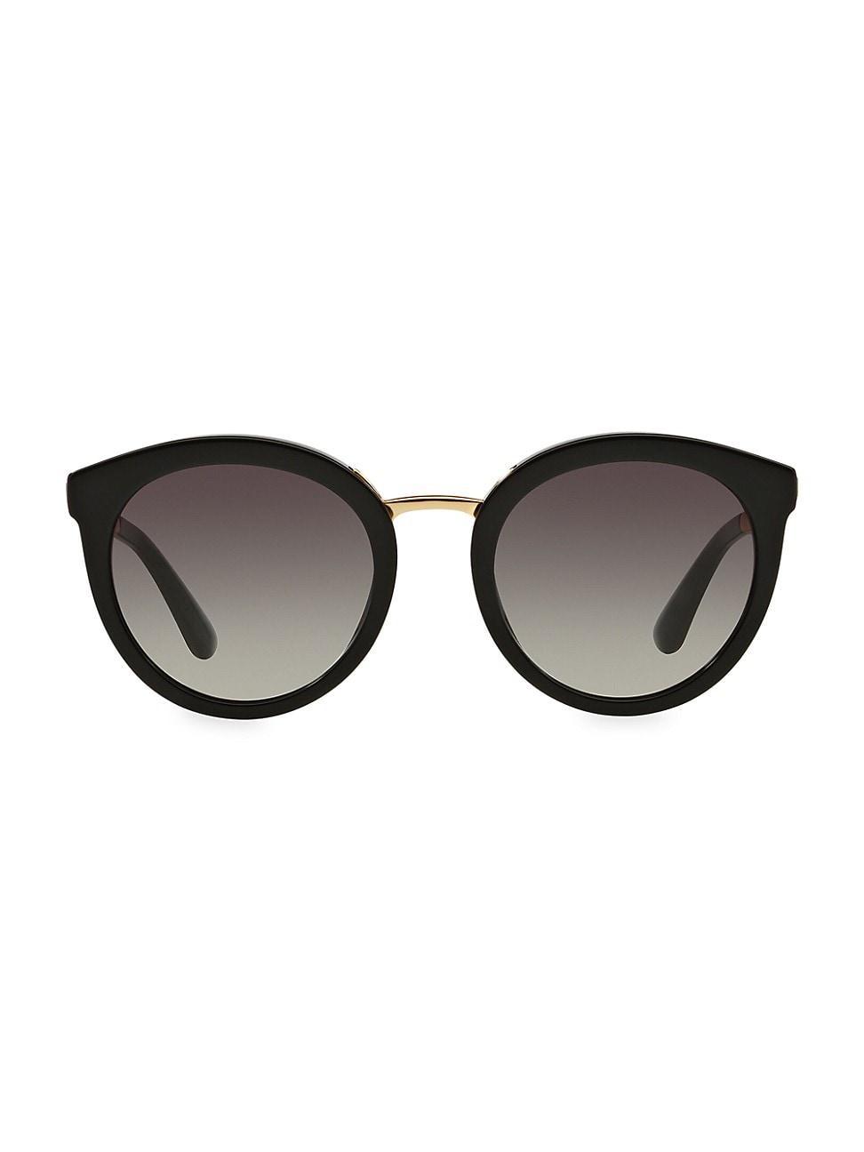 Womens 52MM Round Sunglasses Product Image