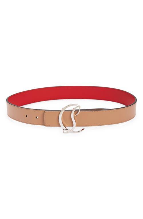 Christian Louboutin Logo Buckle Leather Belt Product Image