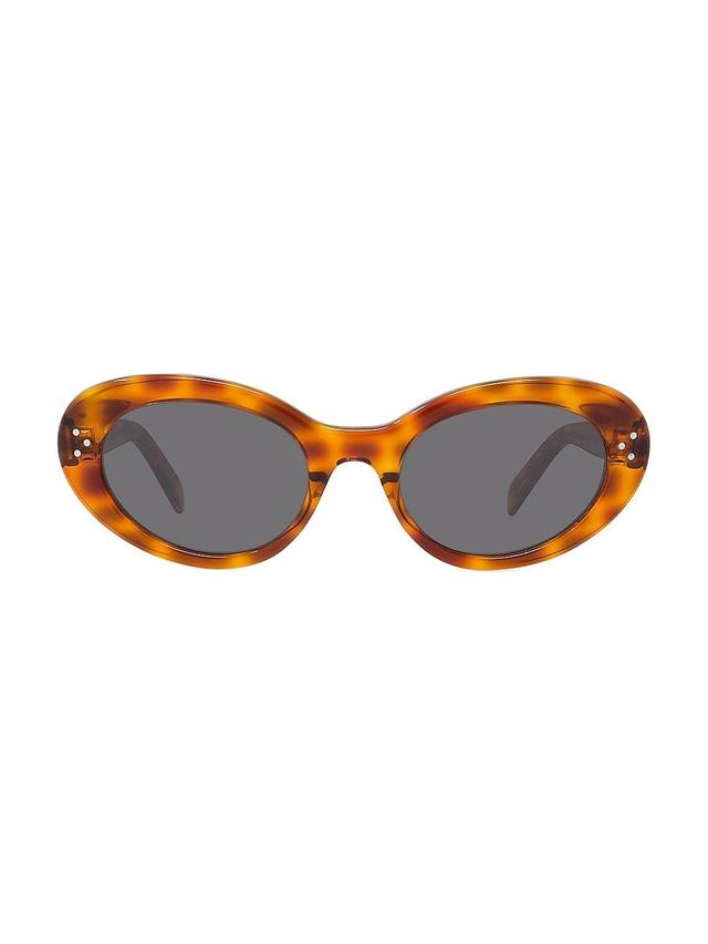 Womens 50MM Oval Sunglasses Product Image