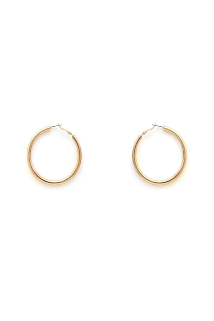 METAL HOOP EARRING Product Image