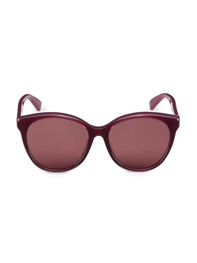 Womens Symbols 57MM Round Acetate Sunglasses Product Image