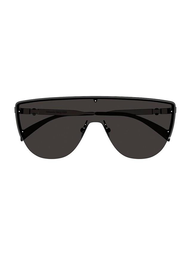 Alexander McQueen 99mm Oversize Mask Sunglasses Product Image