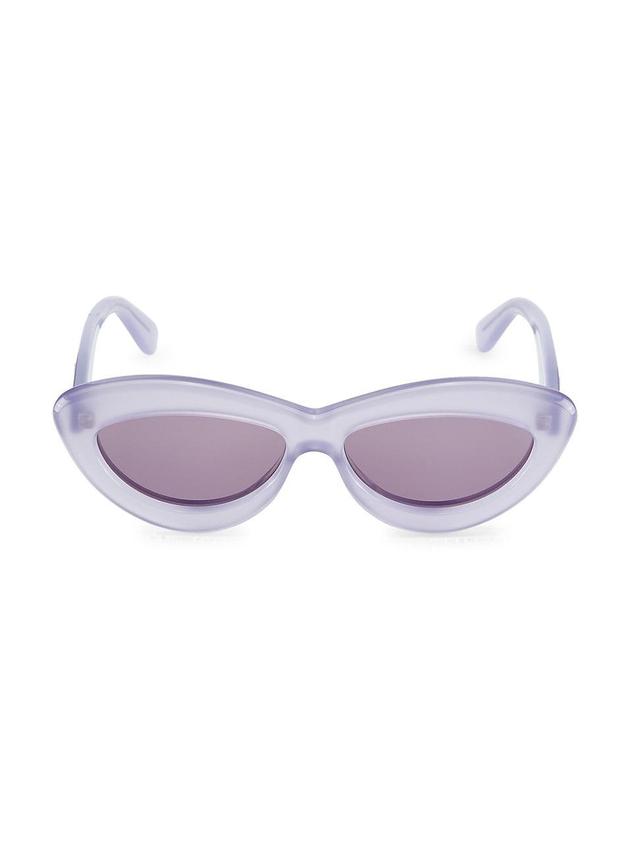 Mens 54MM Cat Eye Sunglasses Product Image