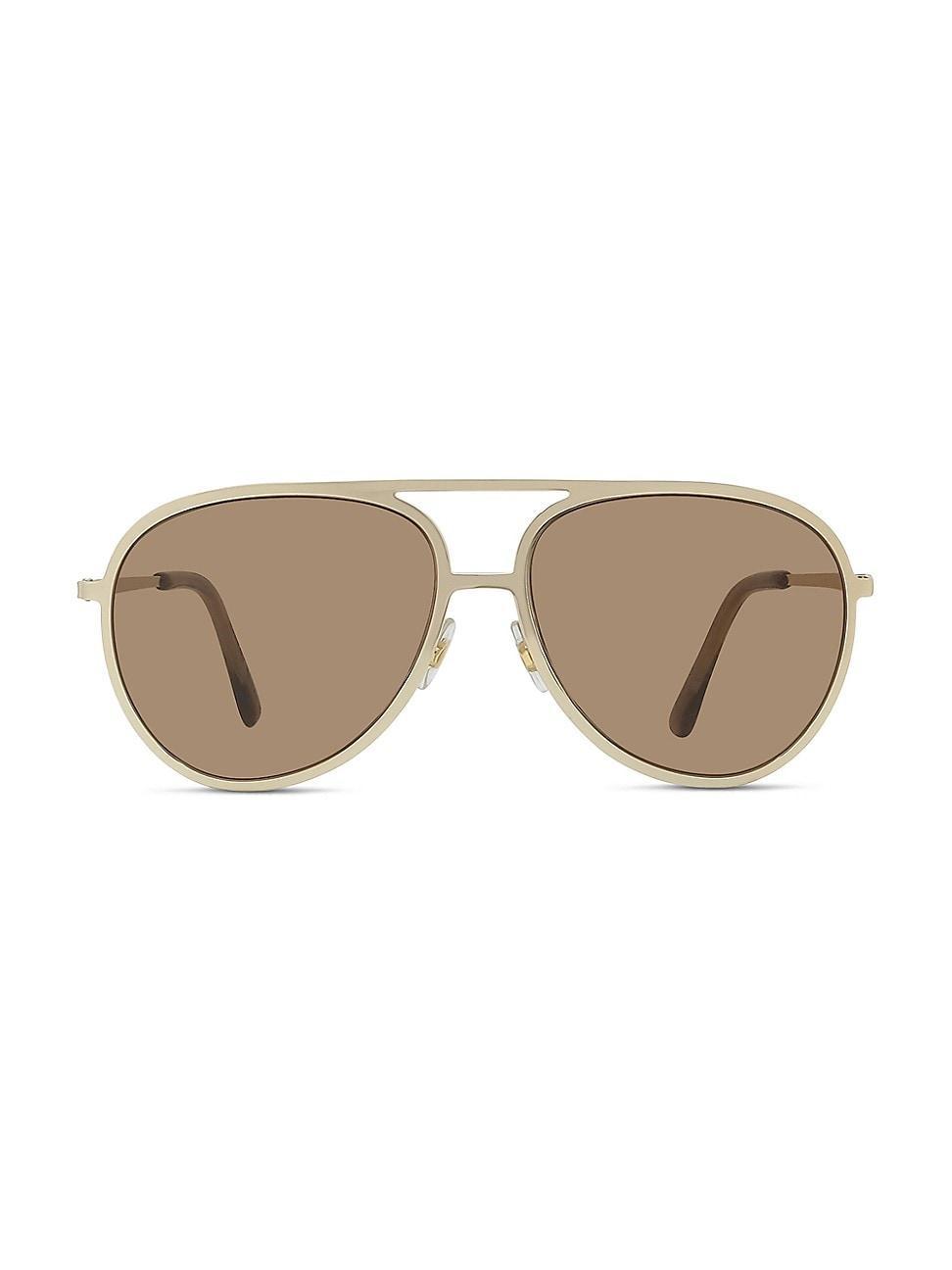 Pilot Metal Alloy & Plastic Aviator Sunglasses Product Image