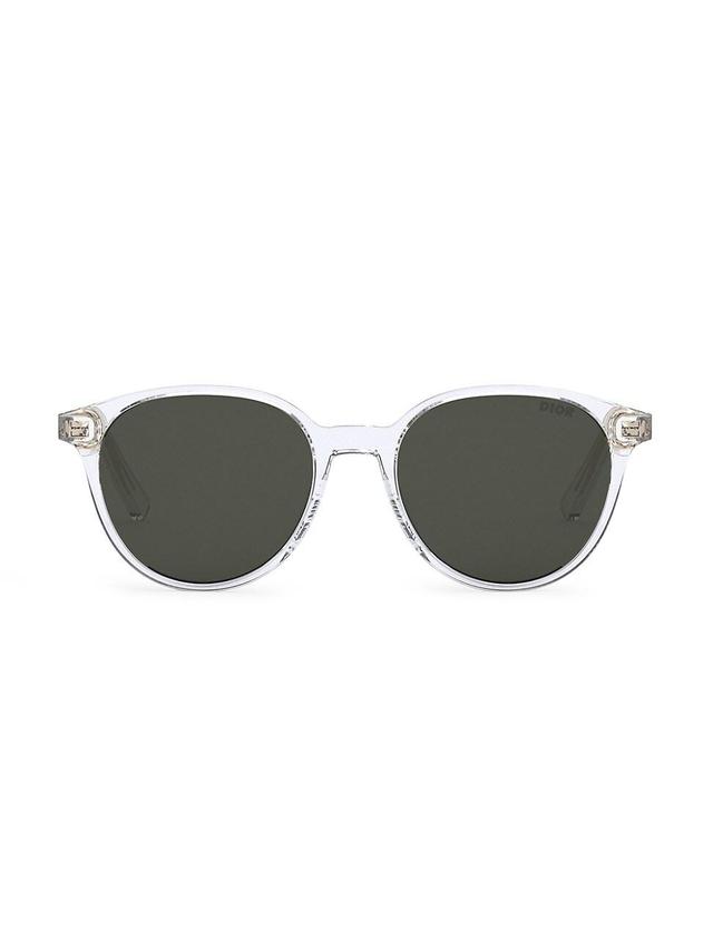 Mens InDior R1I 52 MM Round Sunglasses Product Image