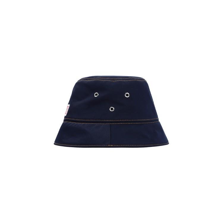 Tech Nylon Bucket Hat In Blue Product Image