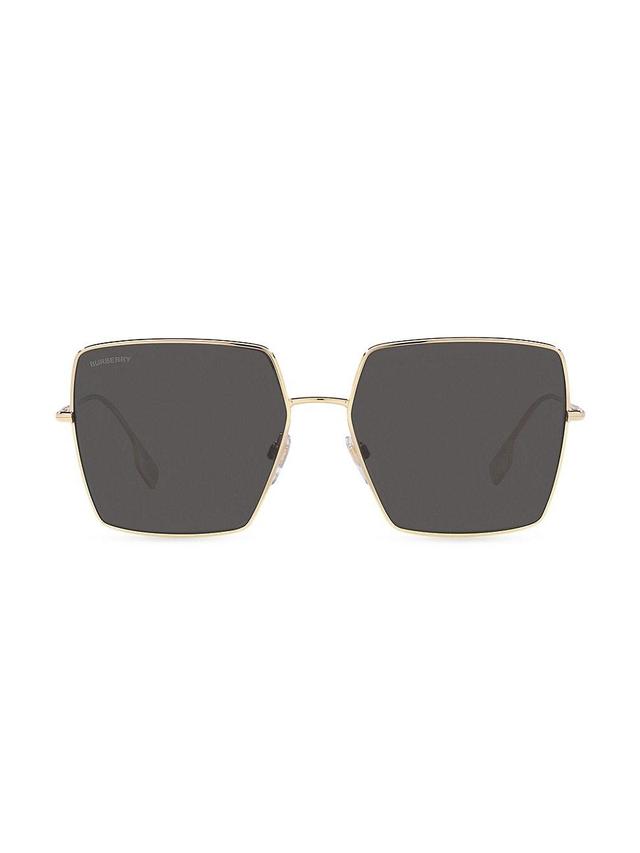 burberry 58mm Square Sunglasses Product Image