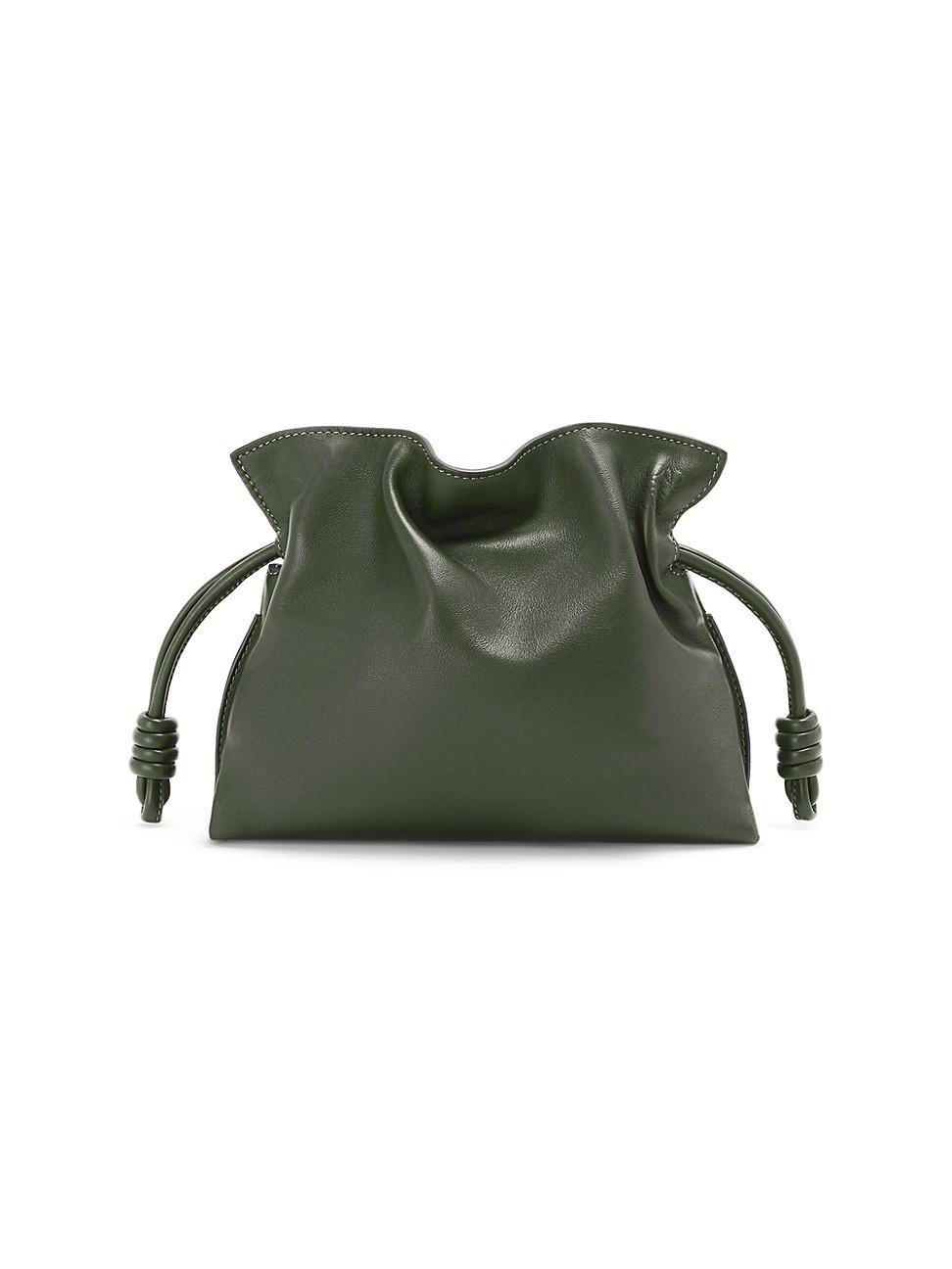 Loewe Mini Flamenco Leather Clutch Product Image