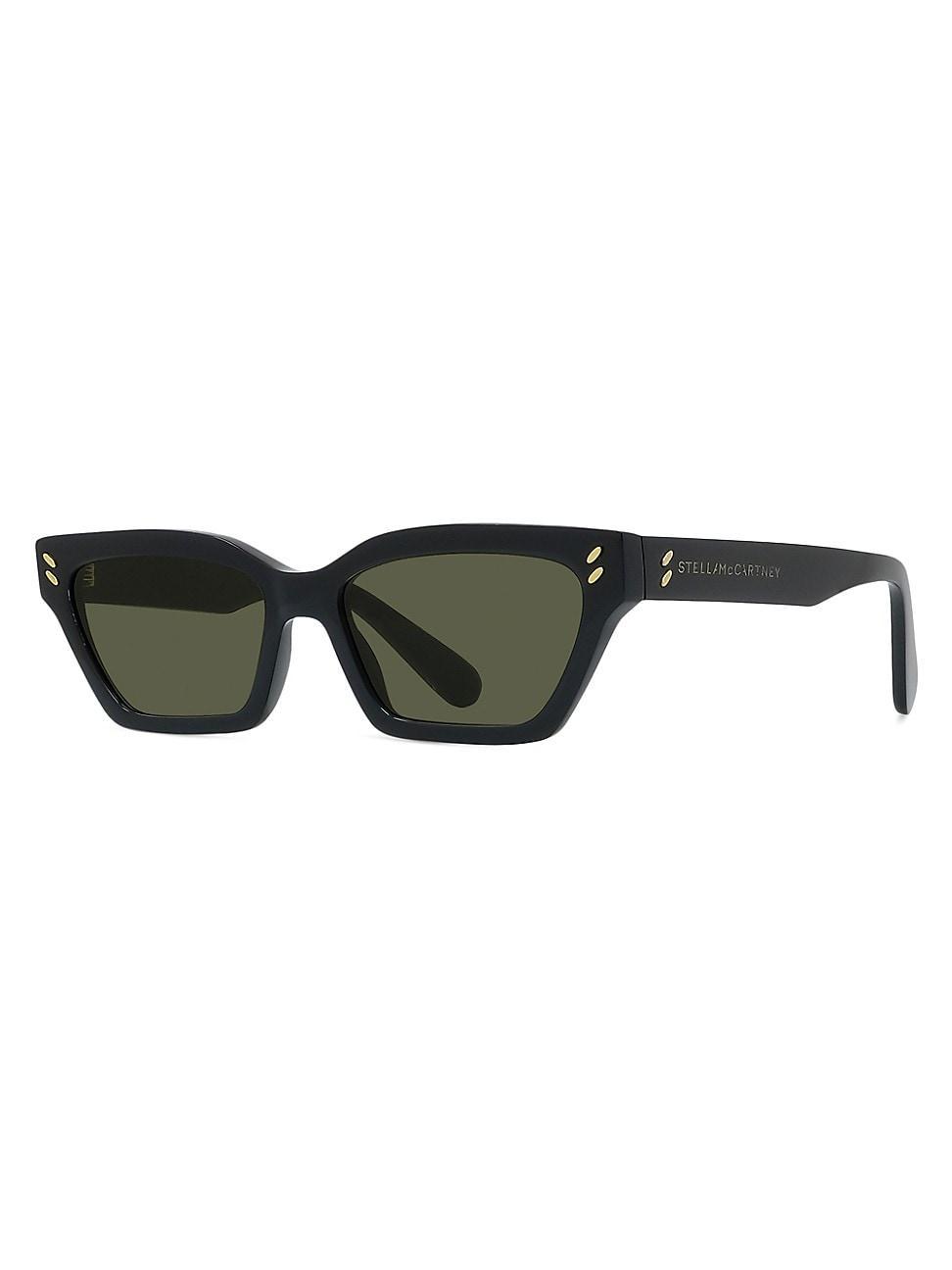 FENDI Womens Baguette 54mm Oval Sunglasses Product Image