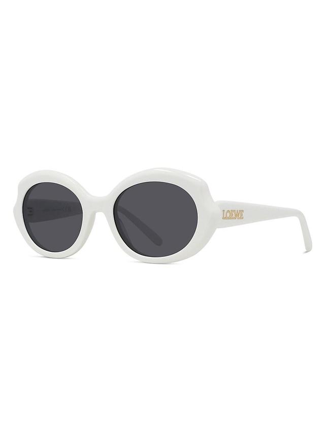 Womens Slim 54MM Geometric Sunglasses Product Image