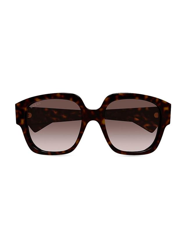 Womens 55MM Square Sunglasses Product Image