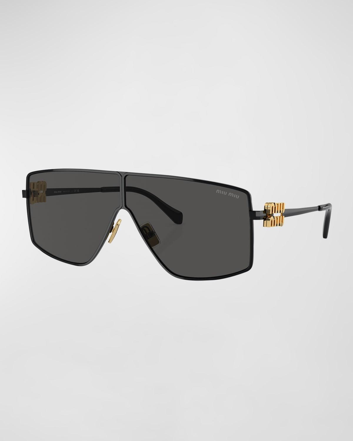 Miu Miu Rectangular Shield Sunglasses, 69mm product image