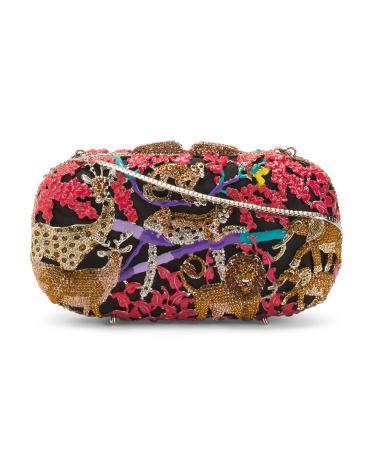 Crystal Jungle Clutch for Women Product Image