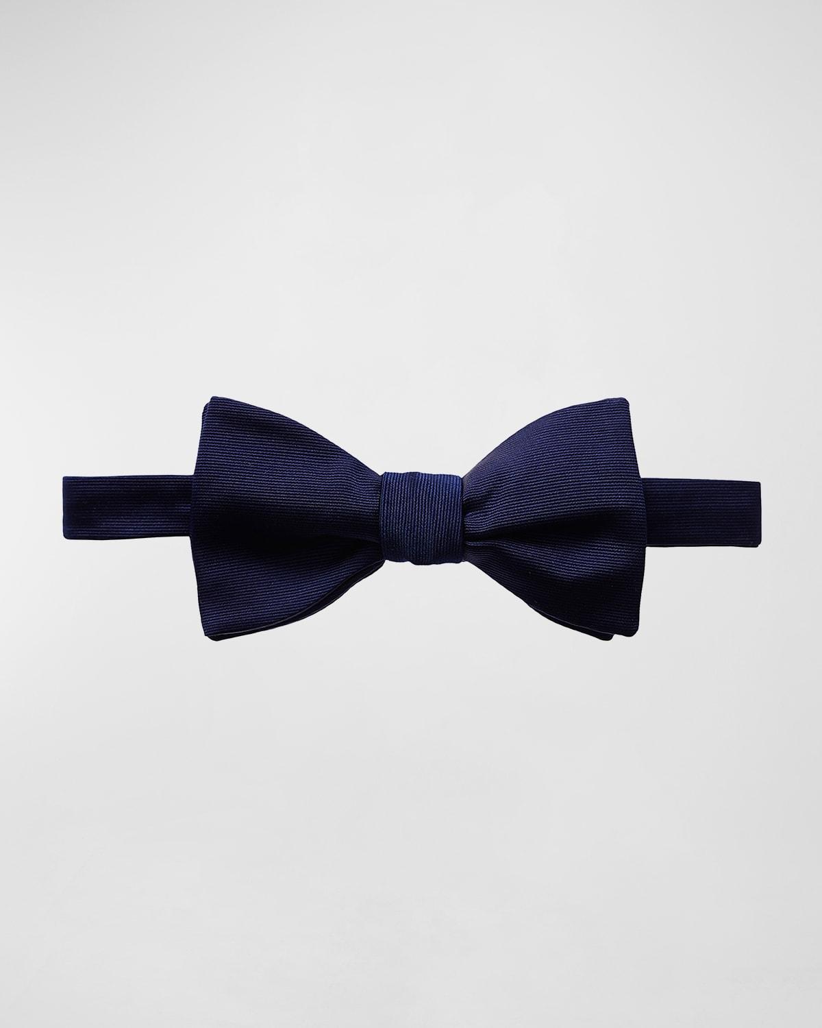 Mens Silk Ready-Tied Bow Tie Product Image