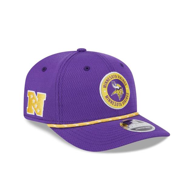 Minnesota Vikings 2024 Sideline 9SEVENTY Stretch-Snap Hat Male Product Image