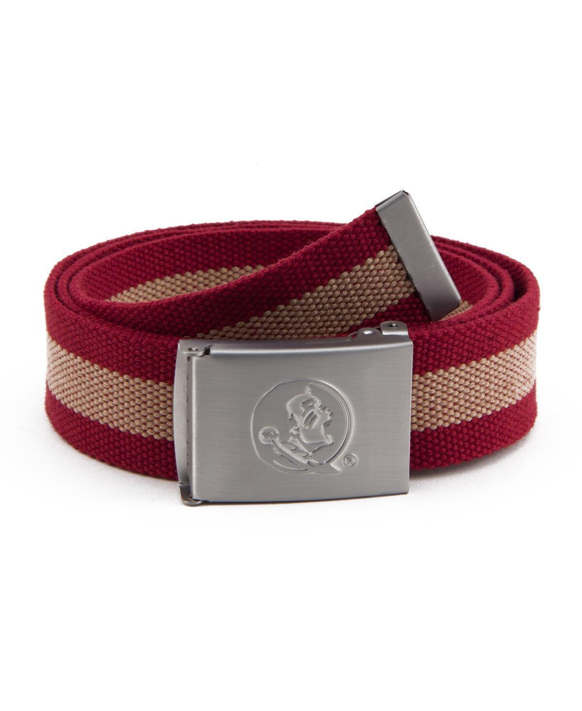 Mens Florida State Seminoles Fabric Belt Product Image