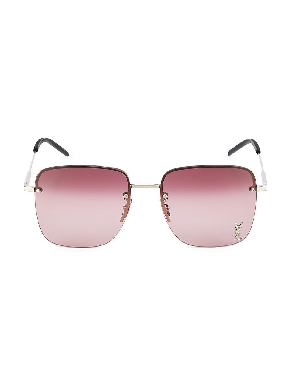 Saint Laurent Square Sunglasses, 58mm Product Image