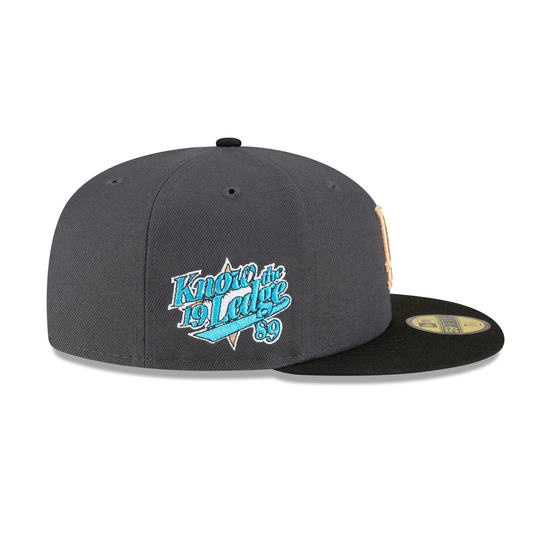 Union X Los Angeles Dodgers Gray 59FIFTY Fitted Hat Male Product Image