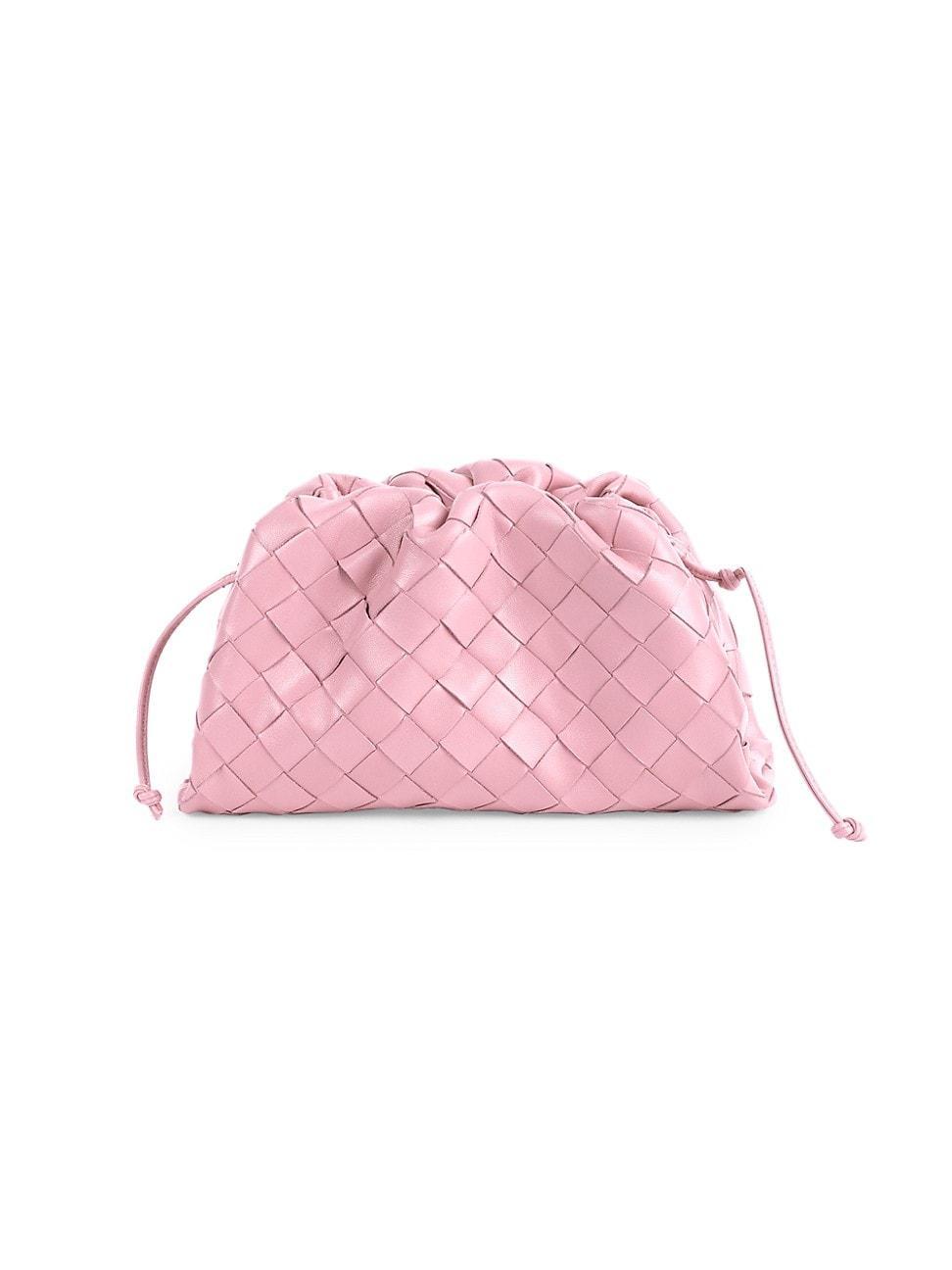 Bottega Veneta Small The Pouch Leather Clutch Product Image