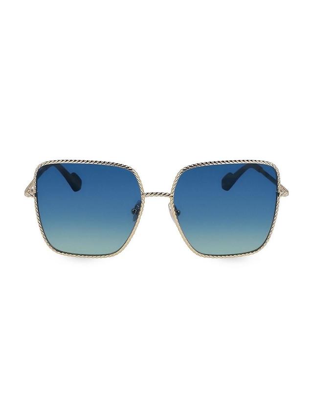 Lanvin Babe 59mm Gradient Square Sunglasses Product Image