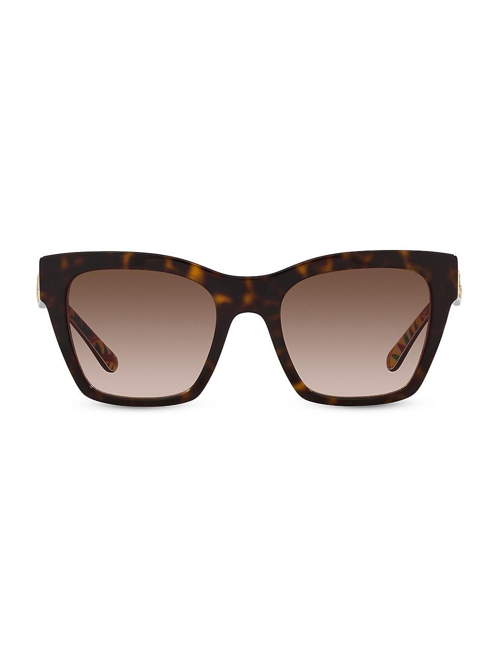 Womens 53MM Square Sunglasses Product Image