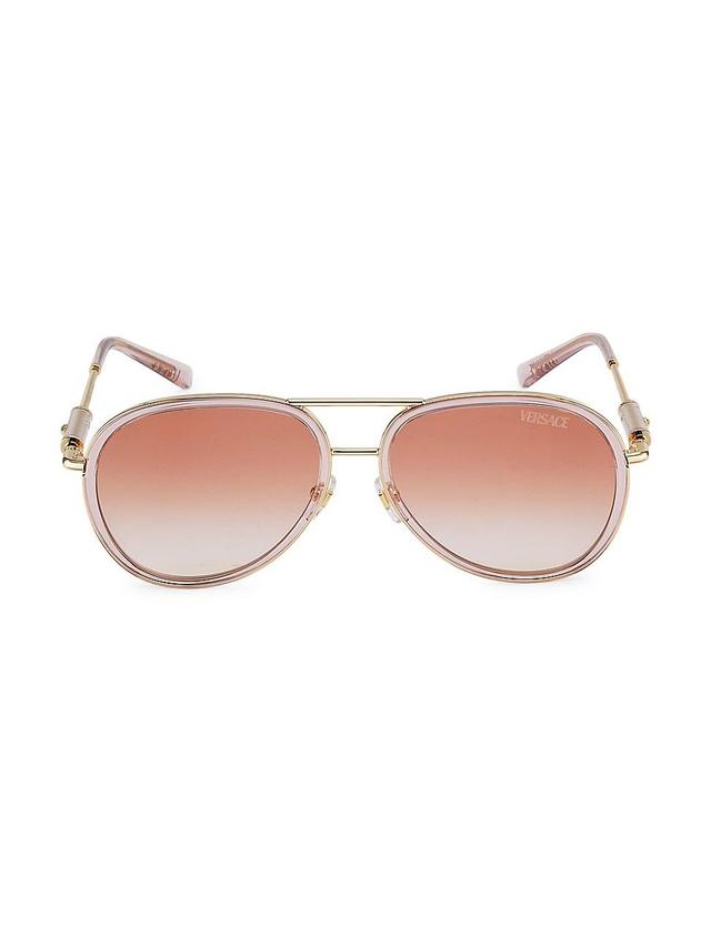 Womens 0VE2260 60MM Aviator Sunglasses Product Image