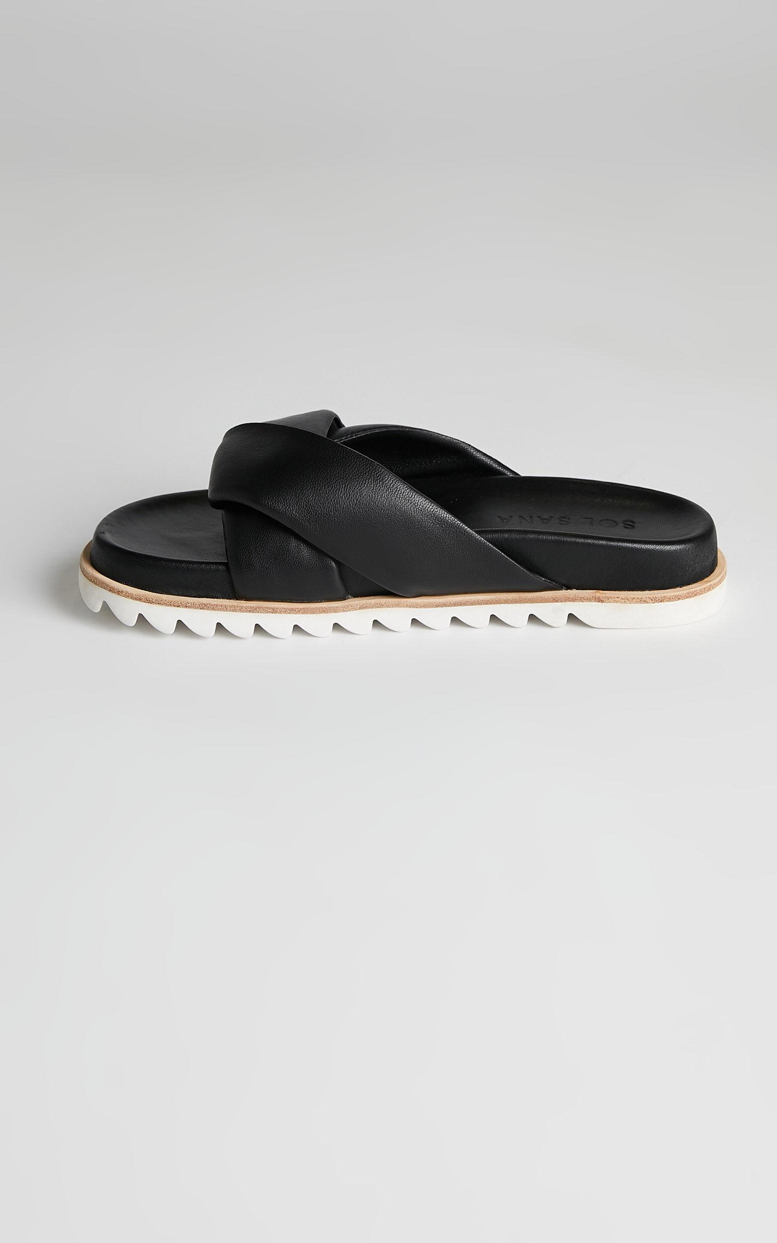 Sol Sana - Avalyn Slides in Black Product Image