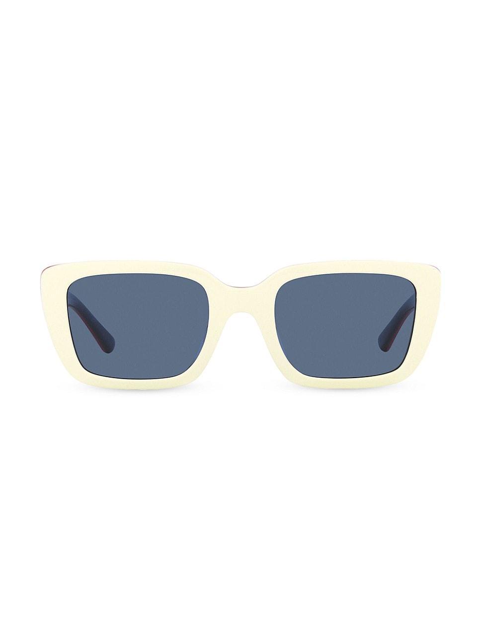 Tory Burch 51mm Rectangular Sunglasses Product Image