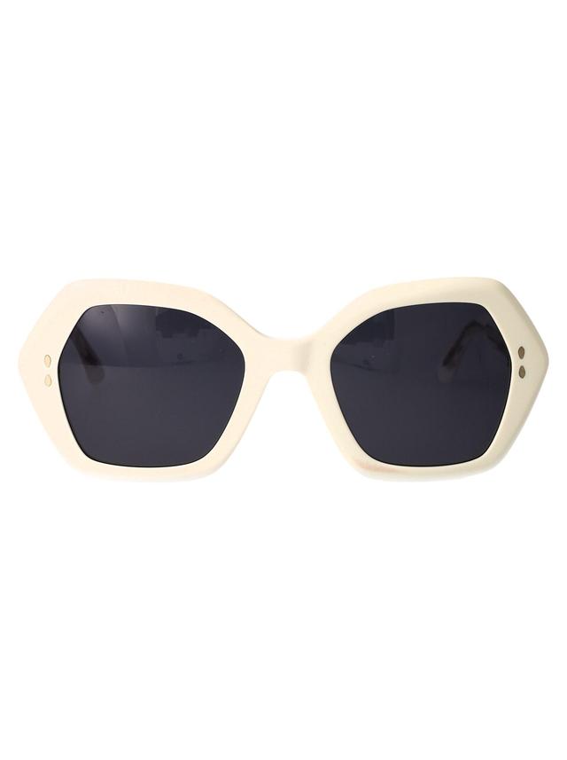 RAY BAN 56mm Irregular Sunglasses In Gold Flash Product Image